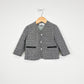 Vintage Toddler Gray Wool Jacket - 2T
