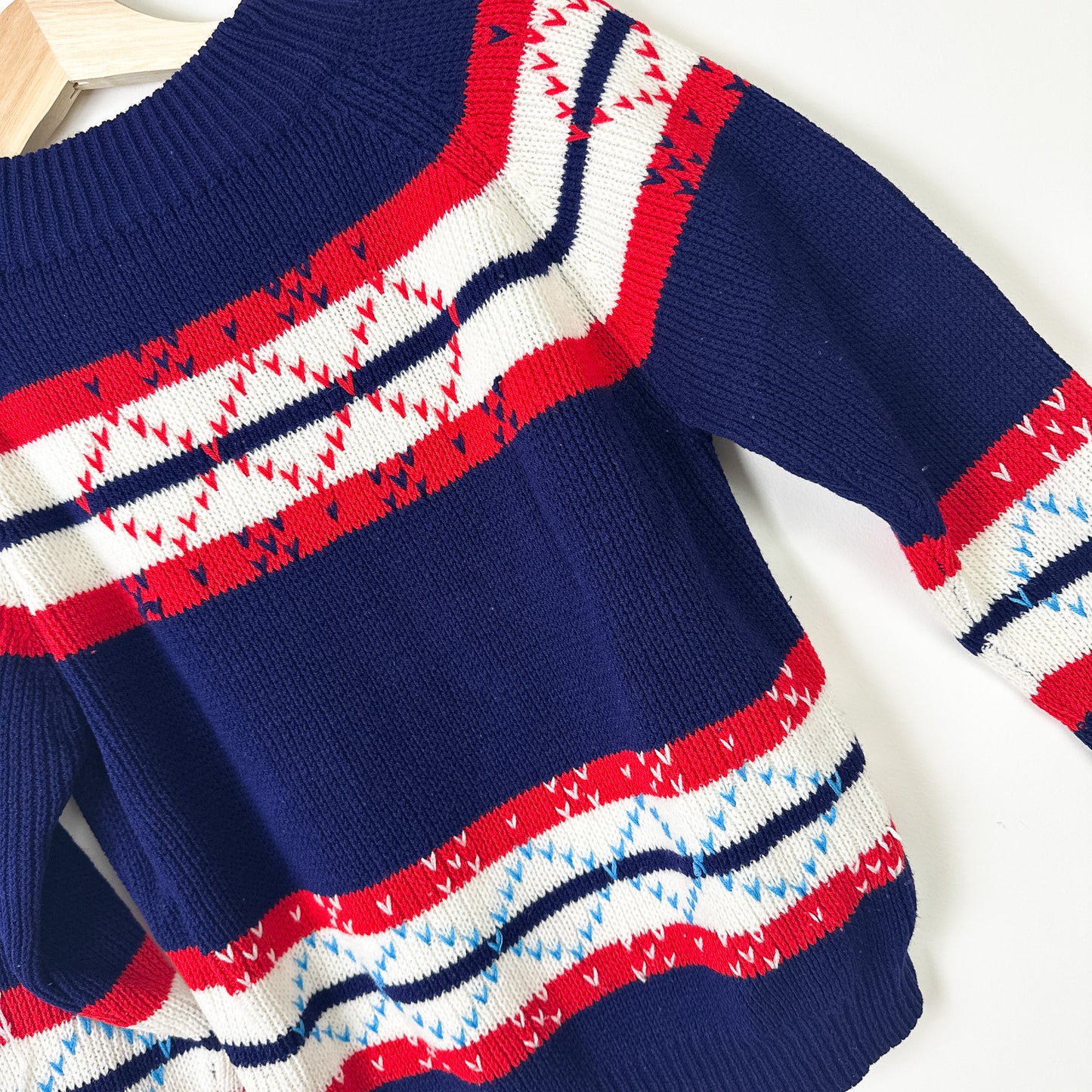 Vintage Kid's JCPenney Acrylic Sweater - Size 12-14yr