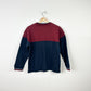 90's Deadstock IZOD Color Block Sweatshirt - Size 10-12
