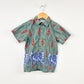 Cool Vintage Dragon Print Shirt - Size 5yr