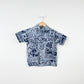 Vintage Batik Print Shirt - Size 7-8yr