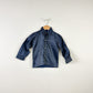 90's Vintage Toddler Navy Shiny Shirt - Size 3T