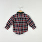 Vintage Tommy Hilfiger Flannel with Cord Collar - Size 12mo