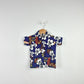 Vintage Infant Blue Hibiscus Hawaiian Shirt - Size 18-24mo