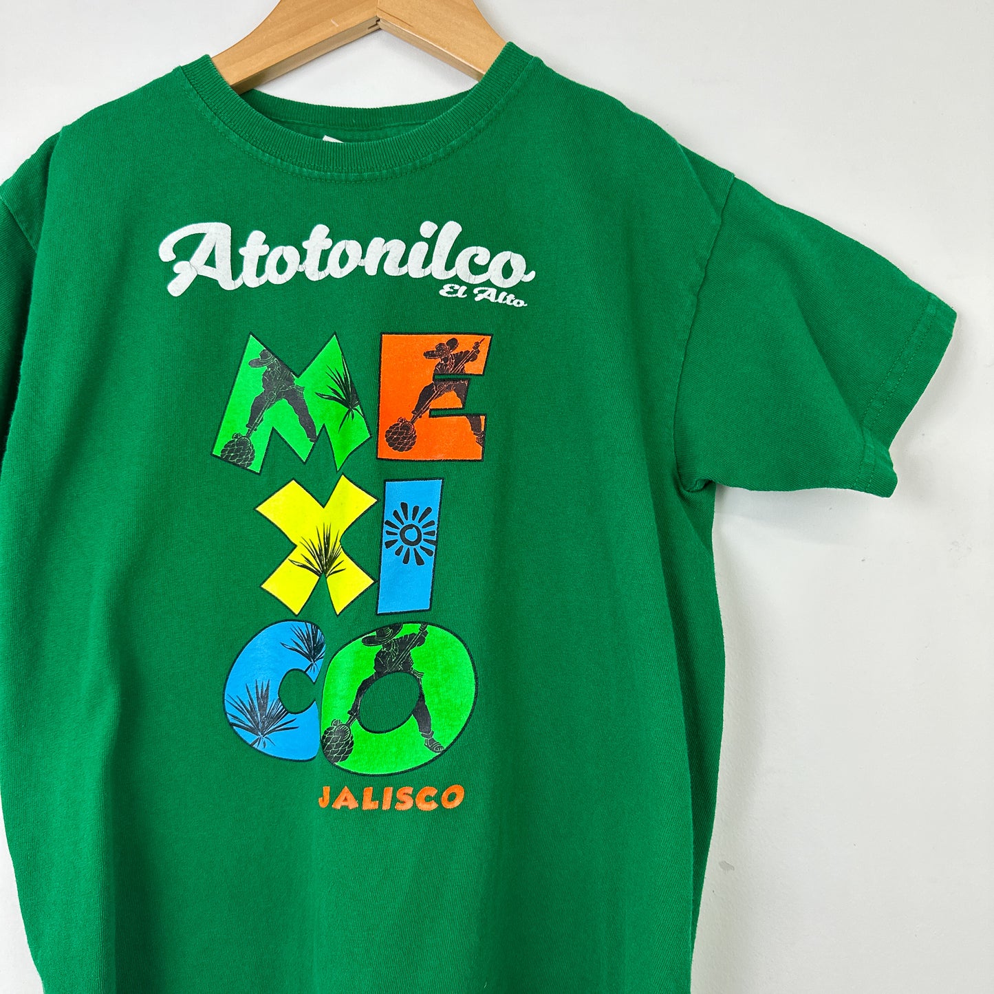 Vintage Kids Atotonilco El Alto Jalisco Mexico Tourist T-Shirt - 8yr