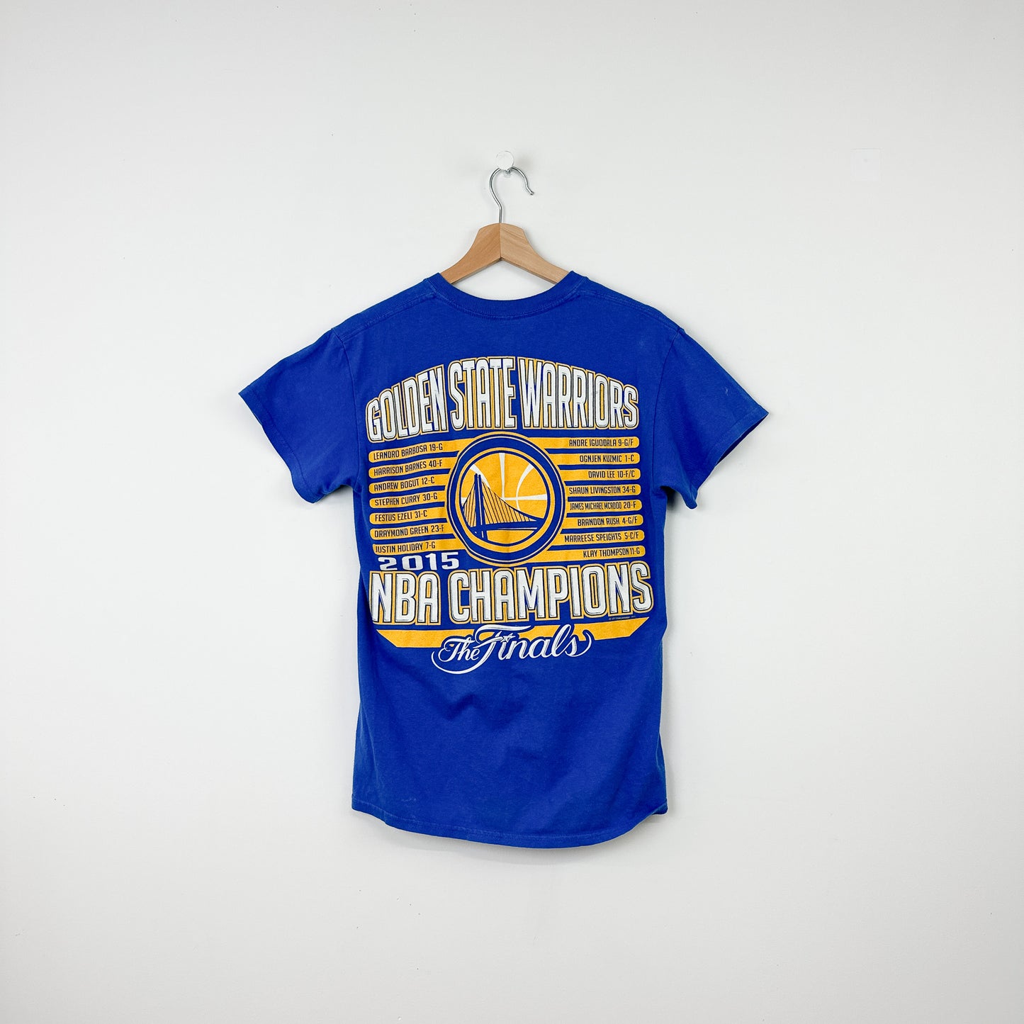2015 Warriors NBA Finals Champions T-Shirt - Size 14yr
