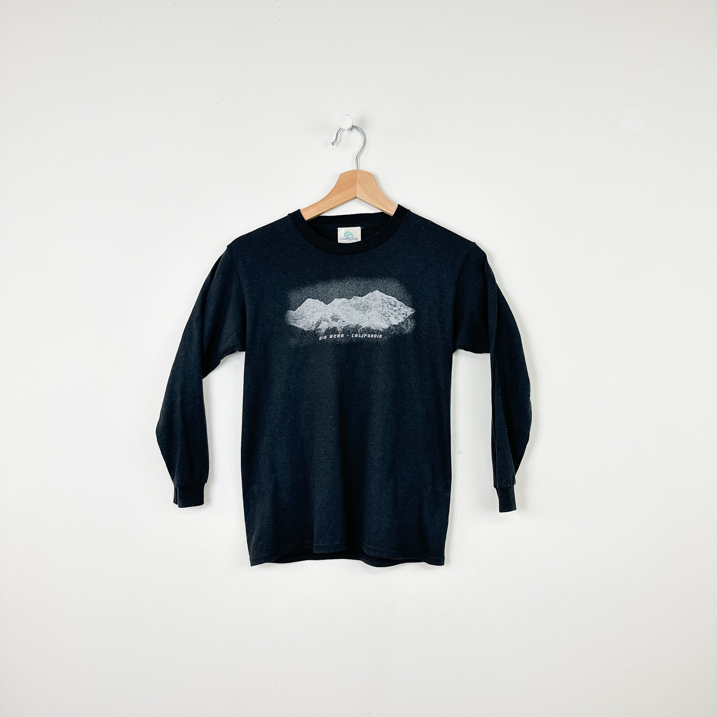 Vintage Big Bear Long Sleeve T-Shirt - Size 8-10yr