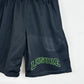 LEISURE - Black Jr. Varsity Logo Basketball Shorts - Size 4-5yr