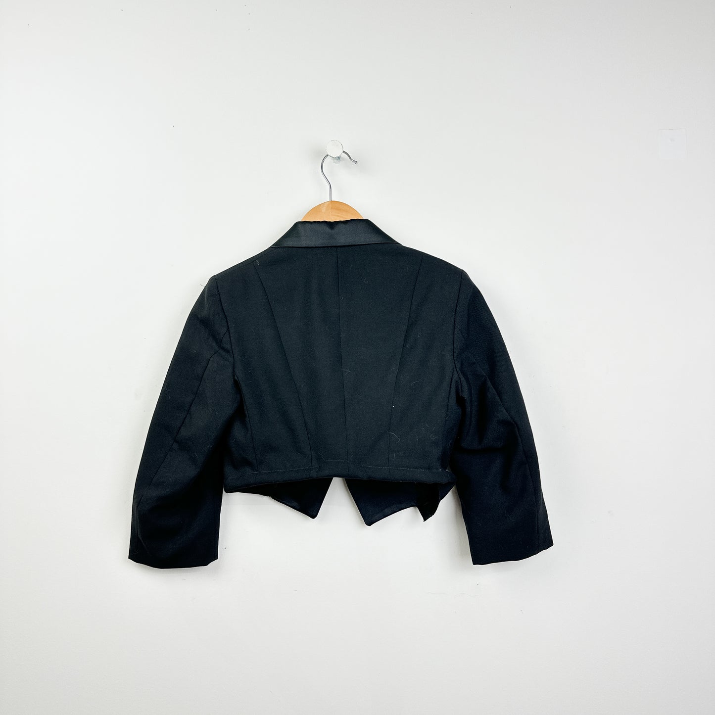 Vintage Kid's Oscar de la Renta Cropped Tux Jacket - 7yr