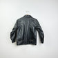 90's Vintage Kid's Oversized Faux Leather Coat - Size 8-10yr