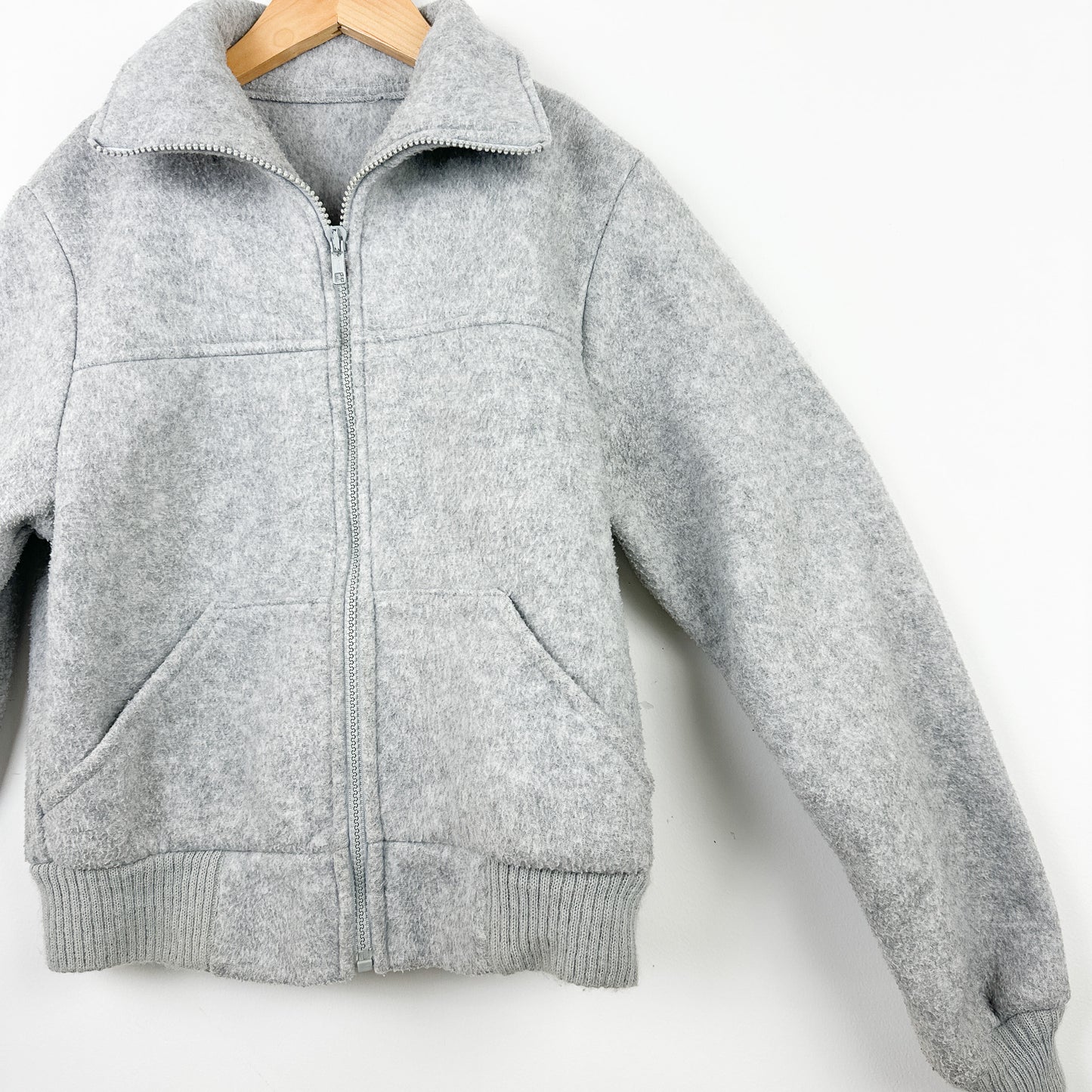 80's Vintage REI Zip Up Fleece Jacket - Size 10-12yr