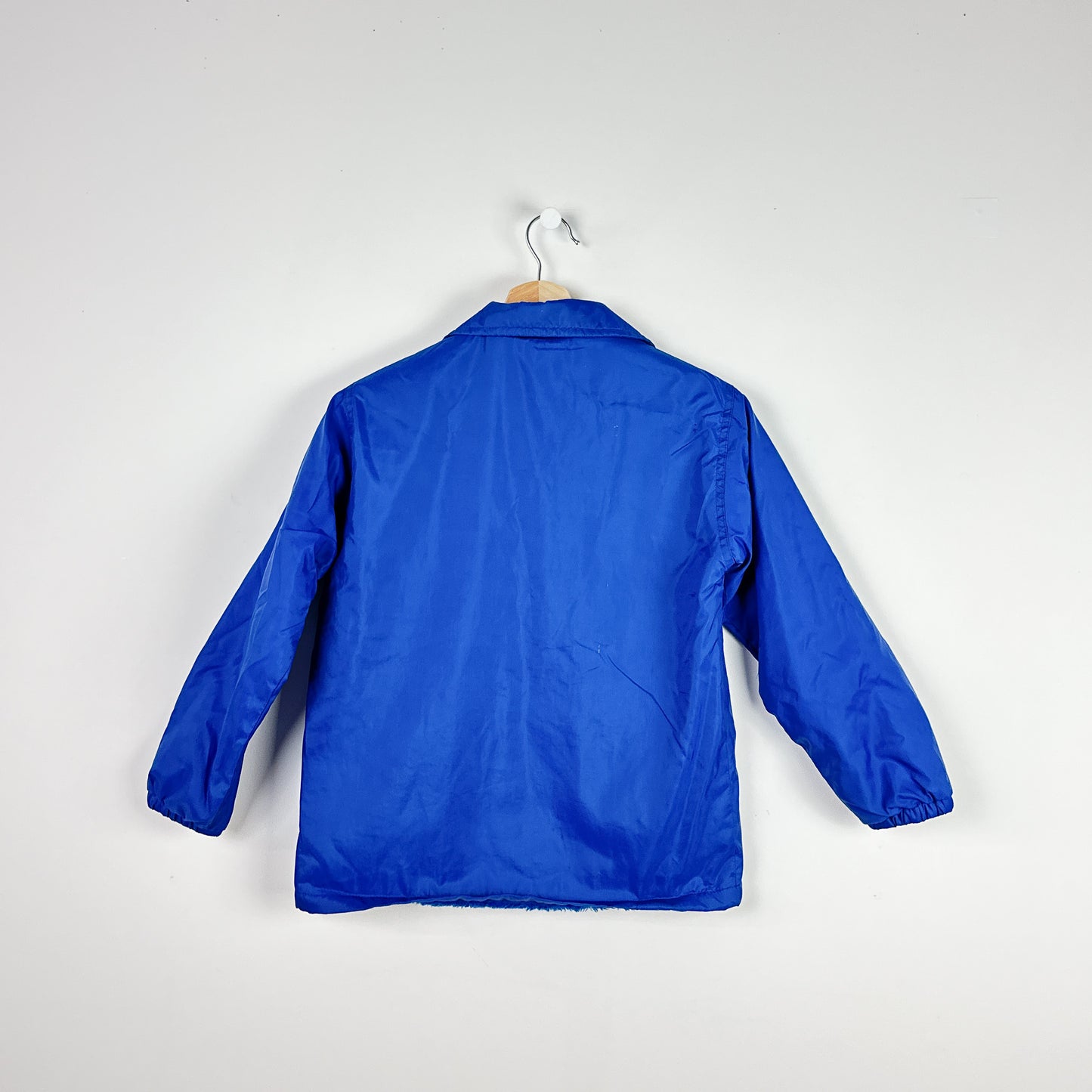 80's Vintage Lined Coaches Jacket - Size 8-10yr
