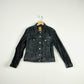 90's Vintage Gap Oversized Black Denim Jacket - 8-10yr