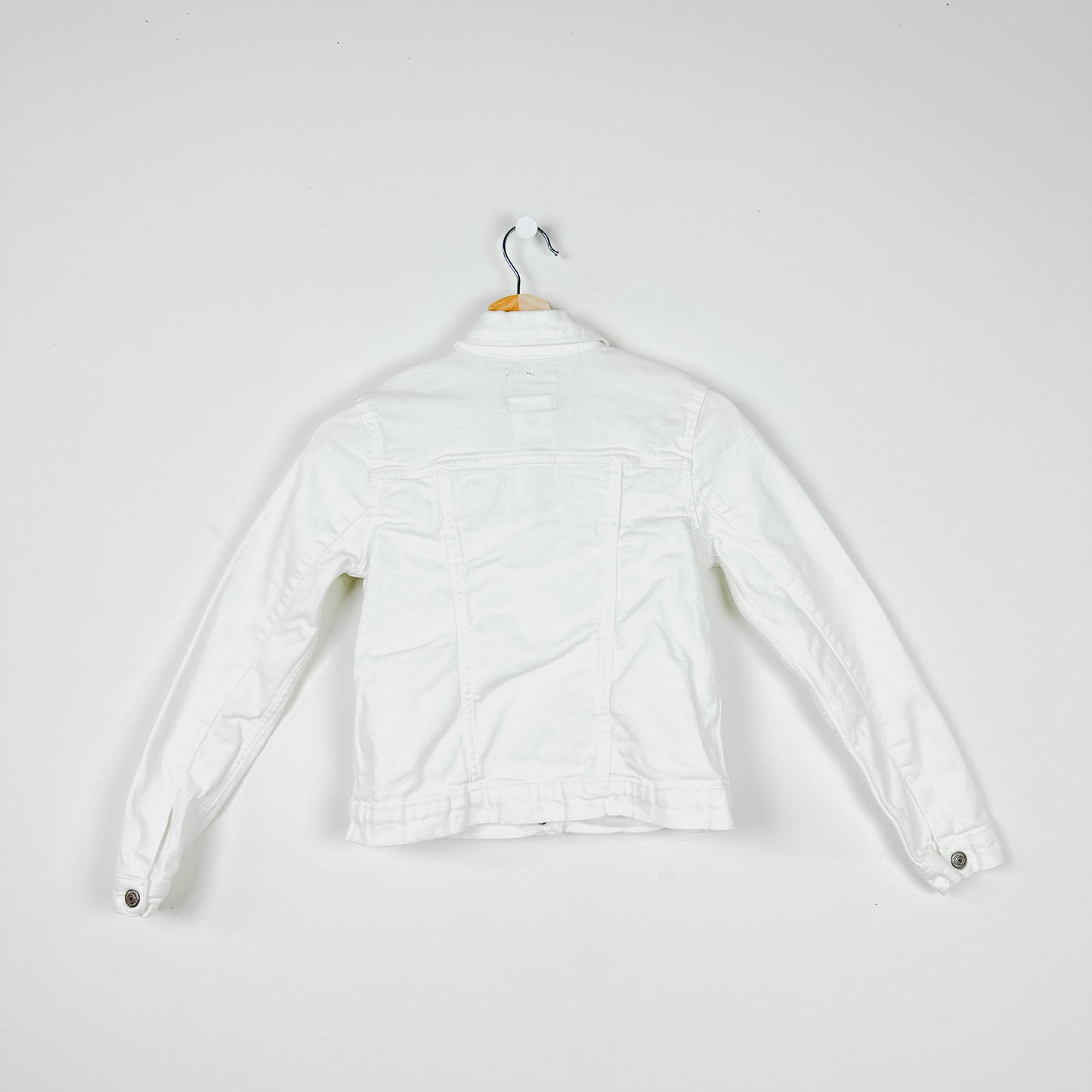 Levi's White Denim Jacket - Size 8-9yr