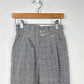 Vintage High Waisted Plaid Pants - Size 6yr