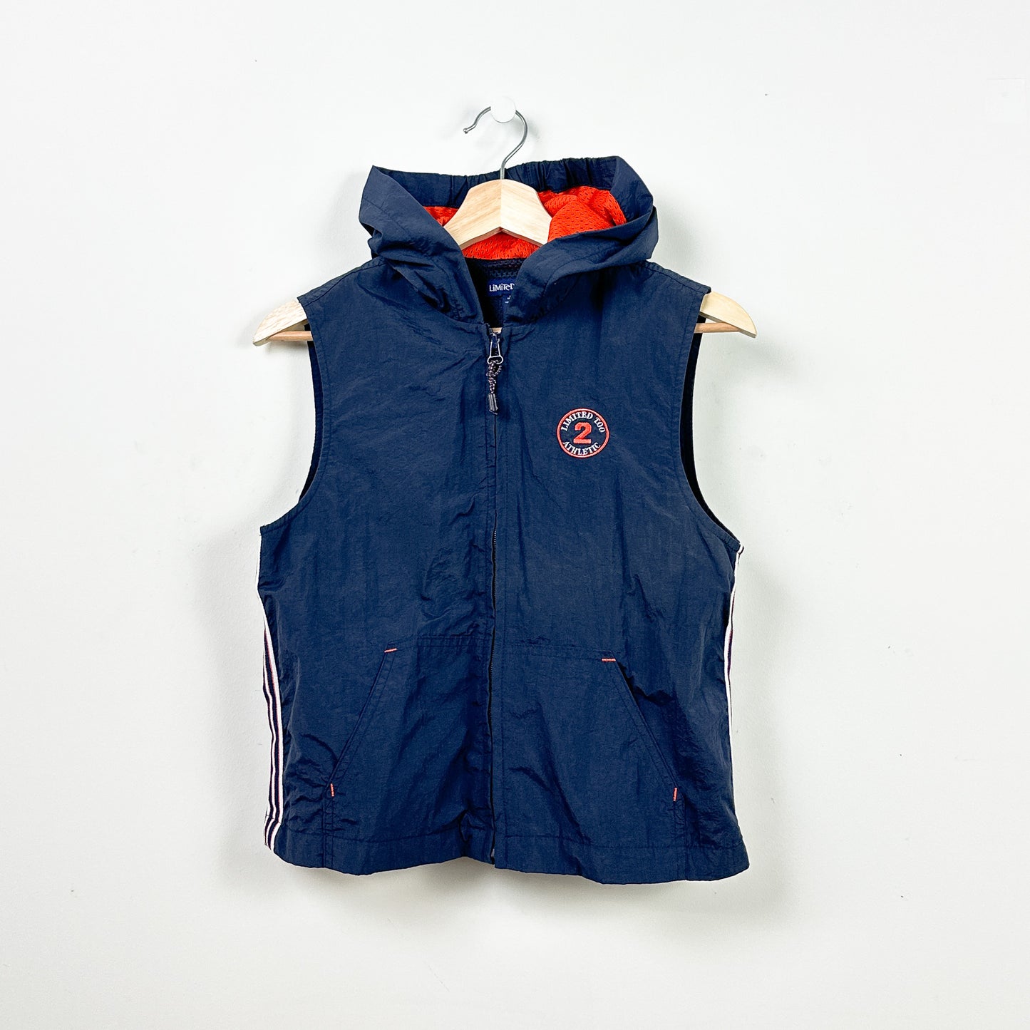 Vintage Limited Too Athletic Hooded Vest - Size 12yr