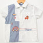 Vintage Kids Embroidered Tigger Boxy Button Down - Size 3-4yr
