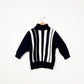 80's Vintage Kids Knit Turtleneck Sweater - Size 7yr
