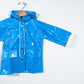 80's Vintage Kids Reversible Rain Coat - Size 2T
