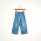 Vintage Pull on Lightweight Baggy Jeans - Size 4-5yr