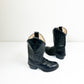 Vintage Kids Leather Cowboy Boots - Size 13 (Age 4-6)