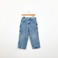 Vintage Kids Wide Leg Light Wash Jeans - 8 Husky