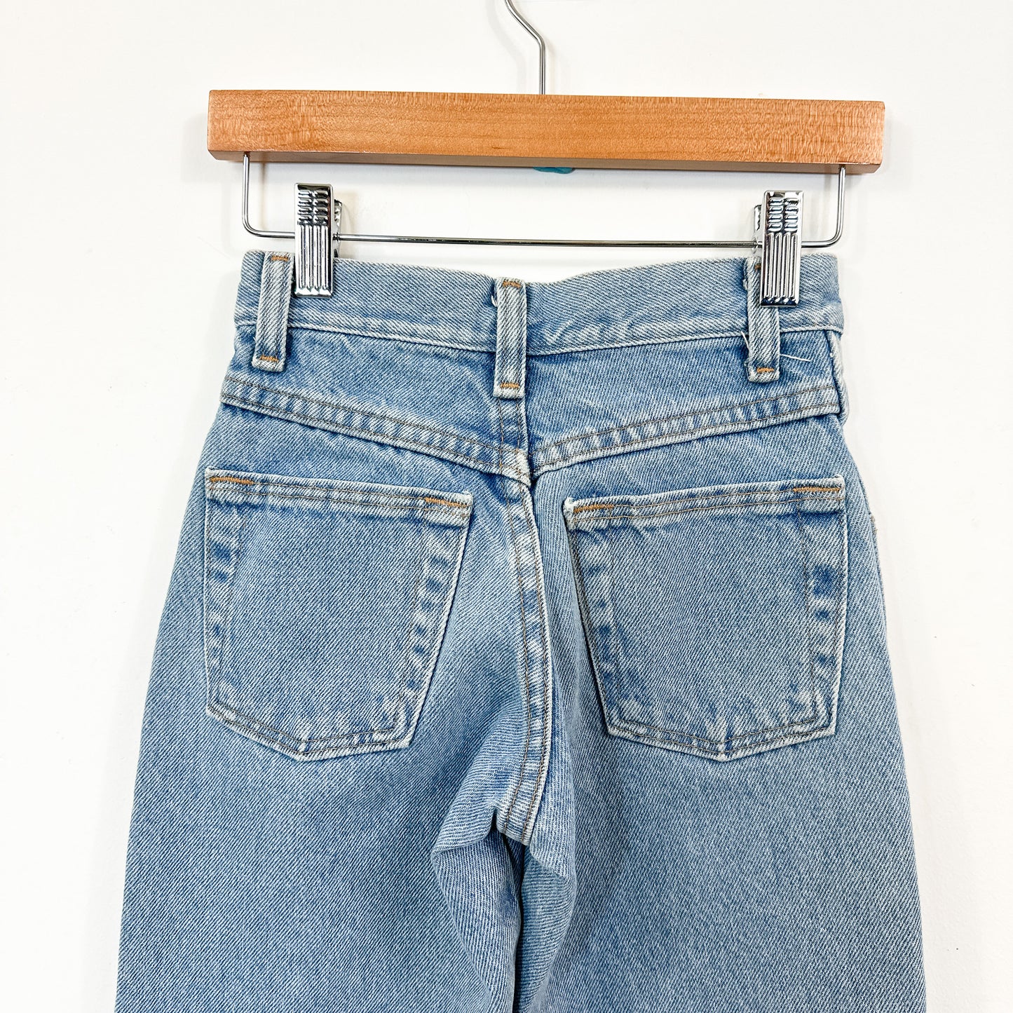 Vintage Kids Rustler Light Wash Jeans - Size 8 Slim