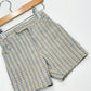 Vintage Kids High Waisted Plaid Shorts - Size 2-3yr