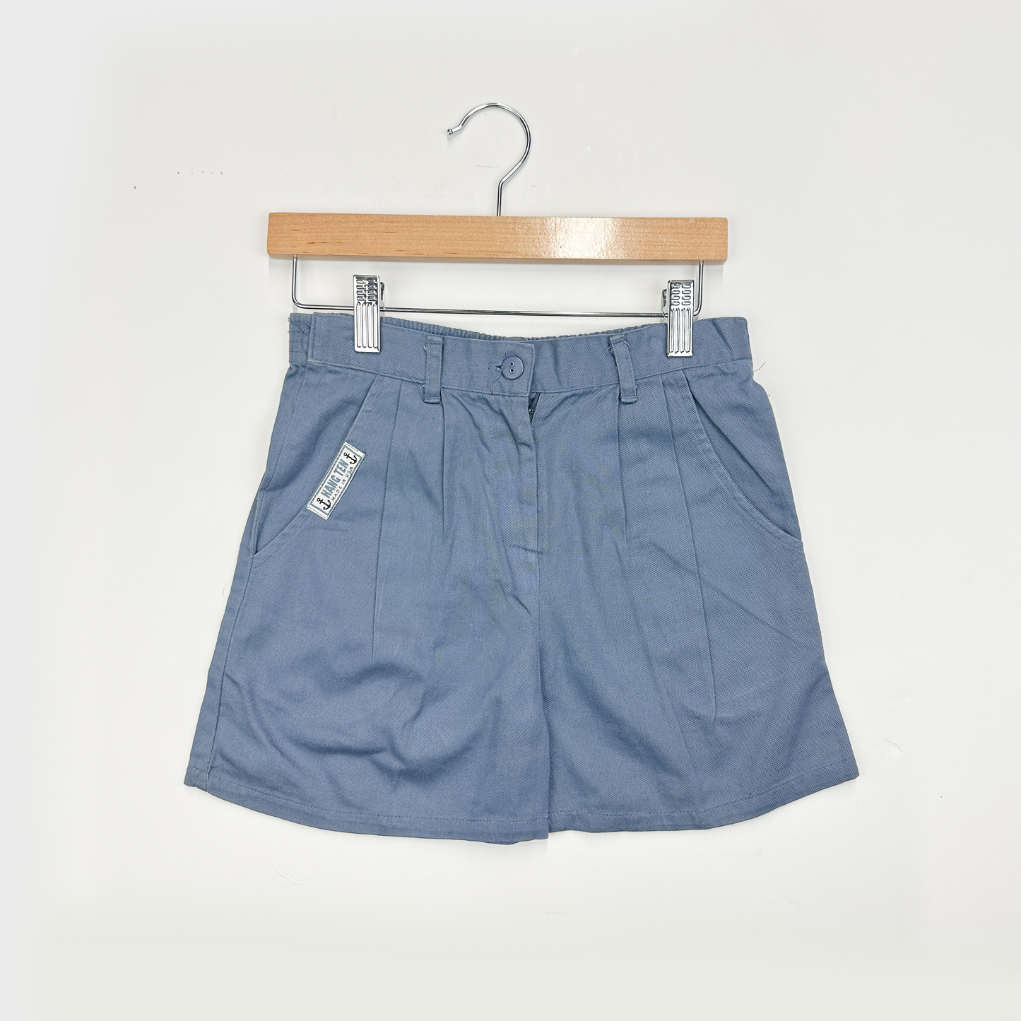 Vintage Kids HIgh Waisted Pleated Shorts - Size 8-10yr