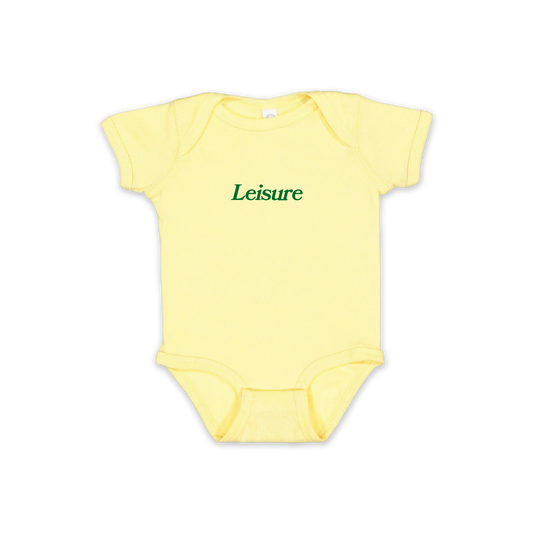 LEISURE Classic Logo Onesie - Butter