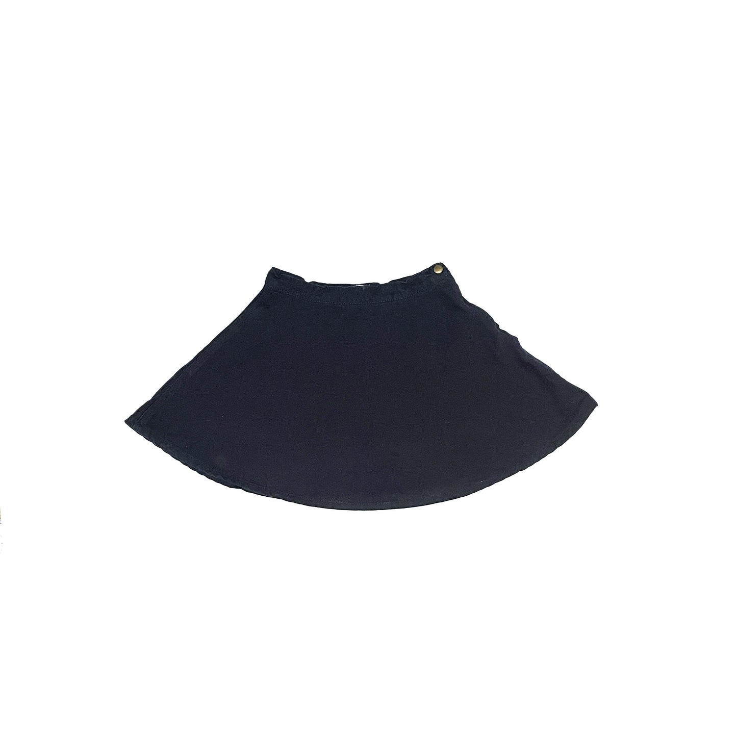 Black Denim Circle Skirt - 10-12yr