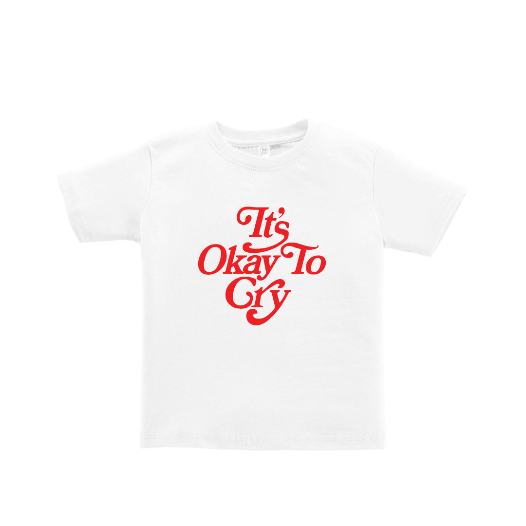 Adult It's Okay to Cry Tee