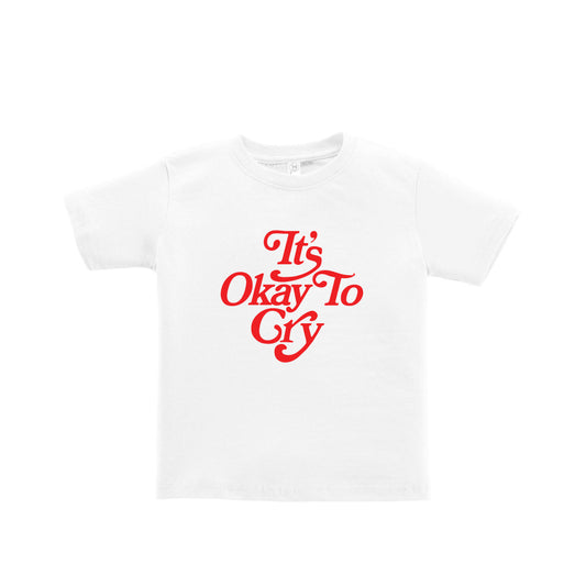 Adult It's Okay to Cry Tee