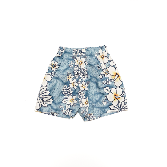 Vintage Hibiscus Print Shorts - Size 24mo