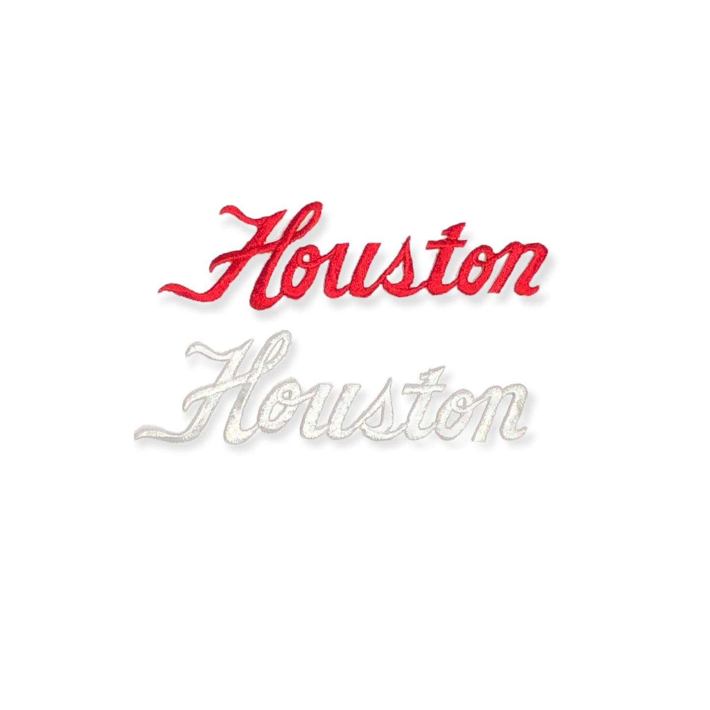 Vintage Houston Script Patch