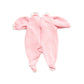 80's Vintage Infant Pink Quilted Romper - 3-6mo