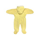 80's Vintage Infant Fleece Hooded & Footed Romper - 9-12mo