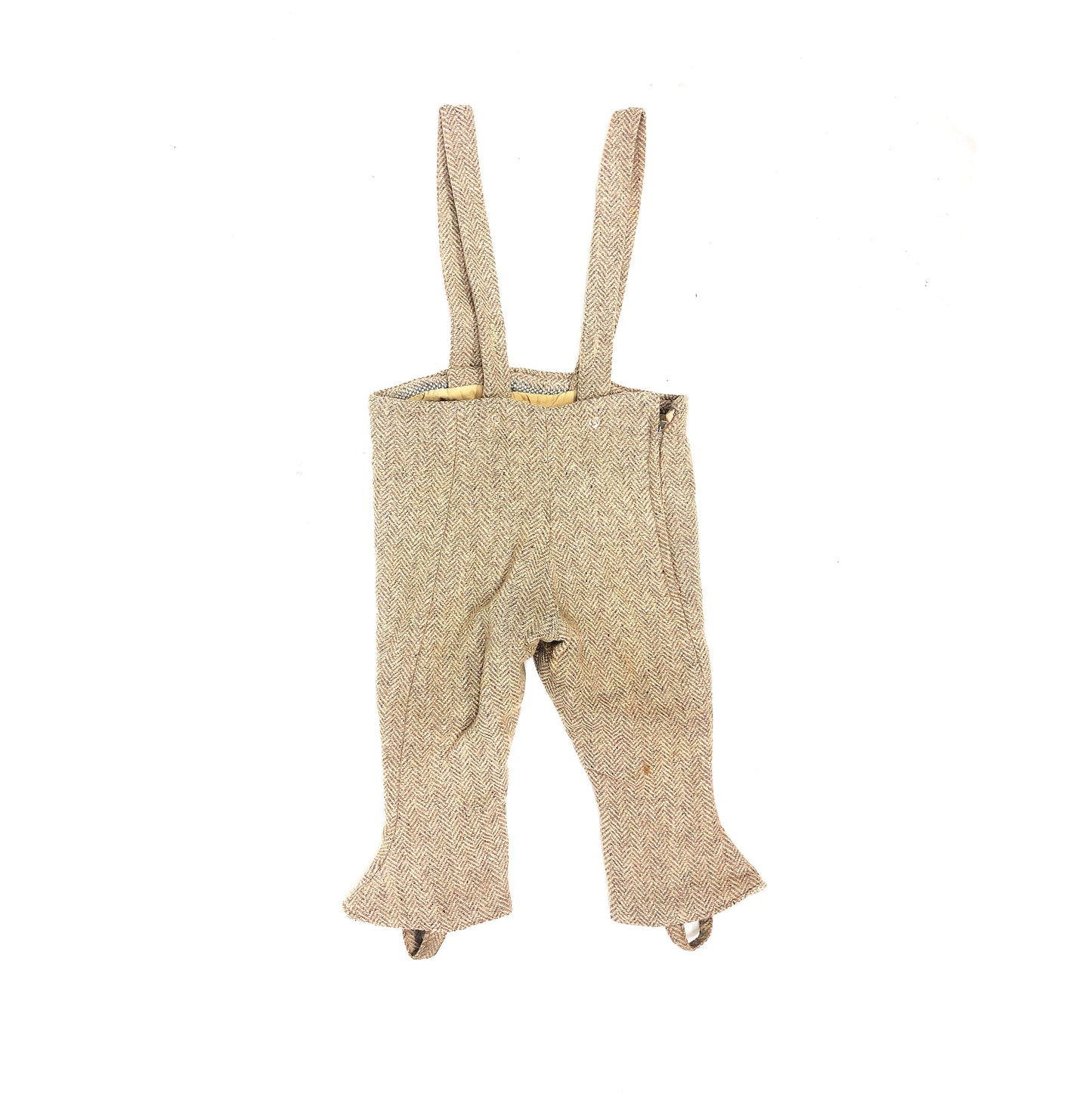 Vintage Wool Herringbone Riding Pants - 4yr