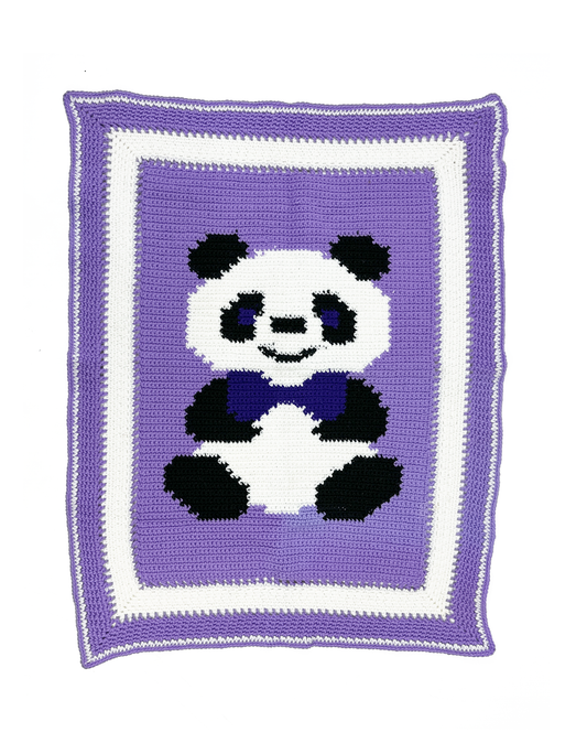 Vintage Panda Blankie